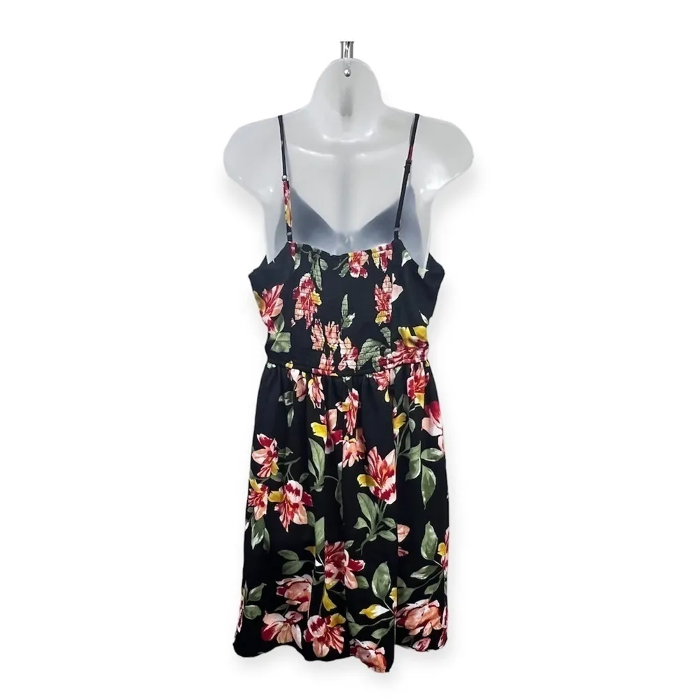 Xhilaration Tropical Floral Sun Dress Size L - Image 2
