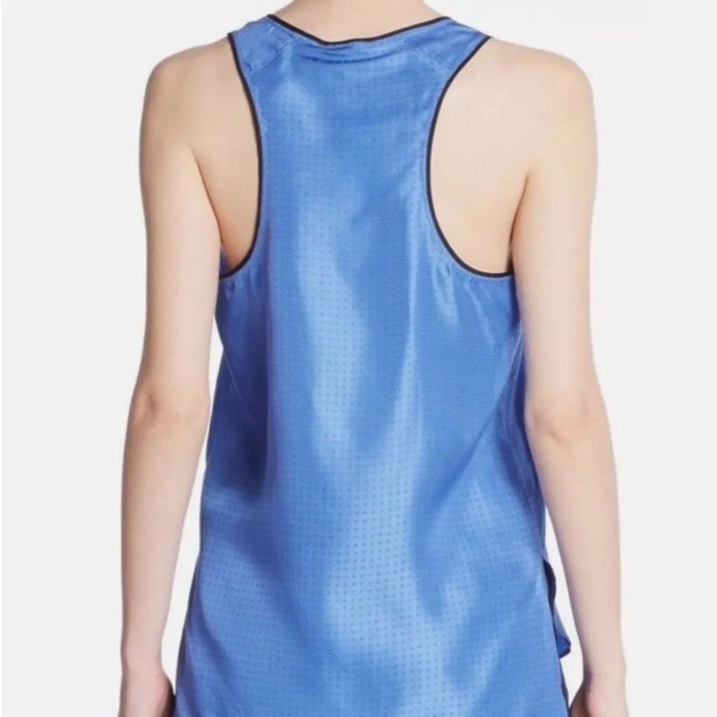 Rag & Bone Silk Teddy Celeste Combo Polka Dots Sleeveless Tank - Image 5