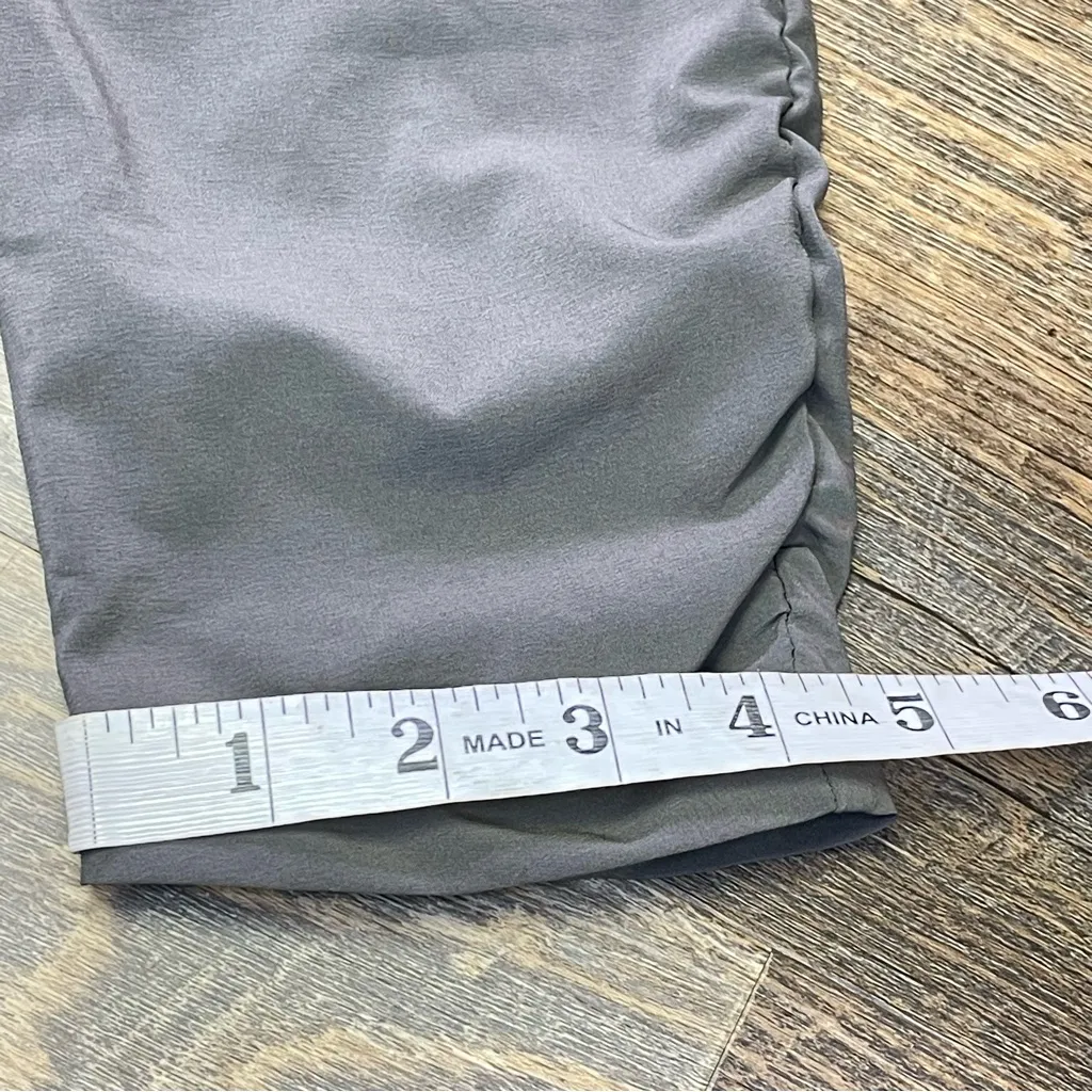 Offline By Aerie Og High Rise Leggings Fold Over Waist Jogger Pants Brown Small - Image 8