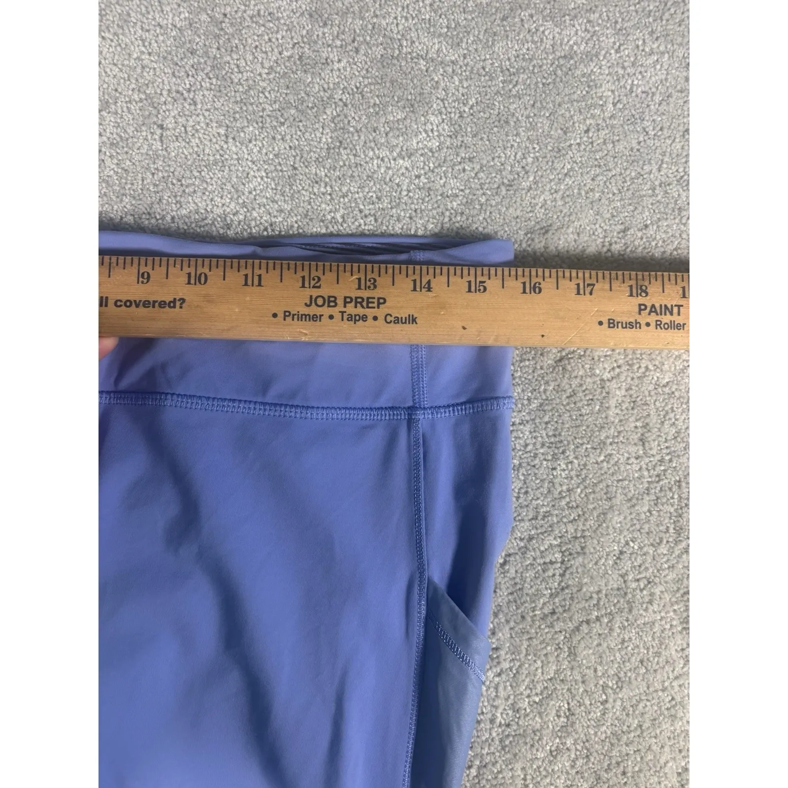 Lululemon Cut The Crop Leggings Lullaby W6B78S Low Rise 17" Women's Size‎ 10 - Image 7