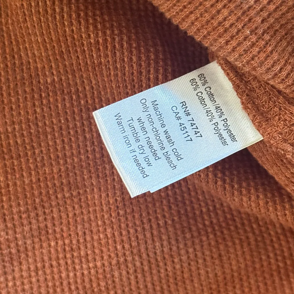 Natural Reflections Rust Long Sleeve Tee - Image 4