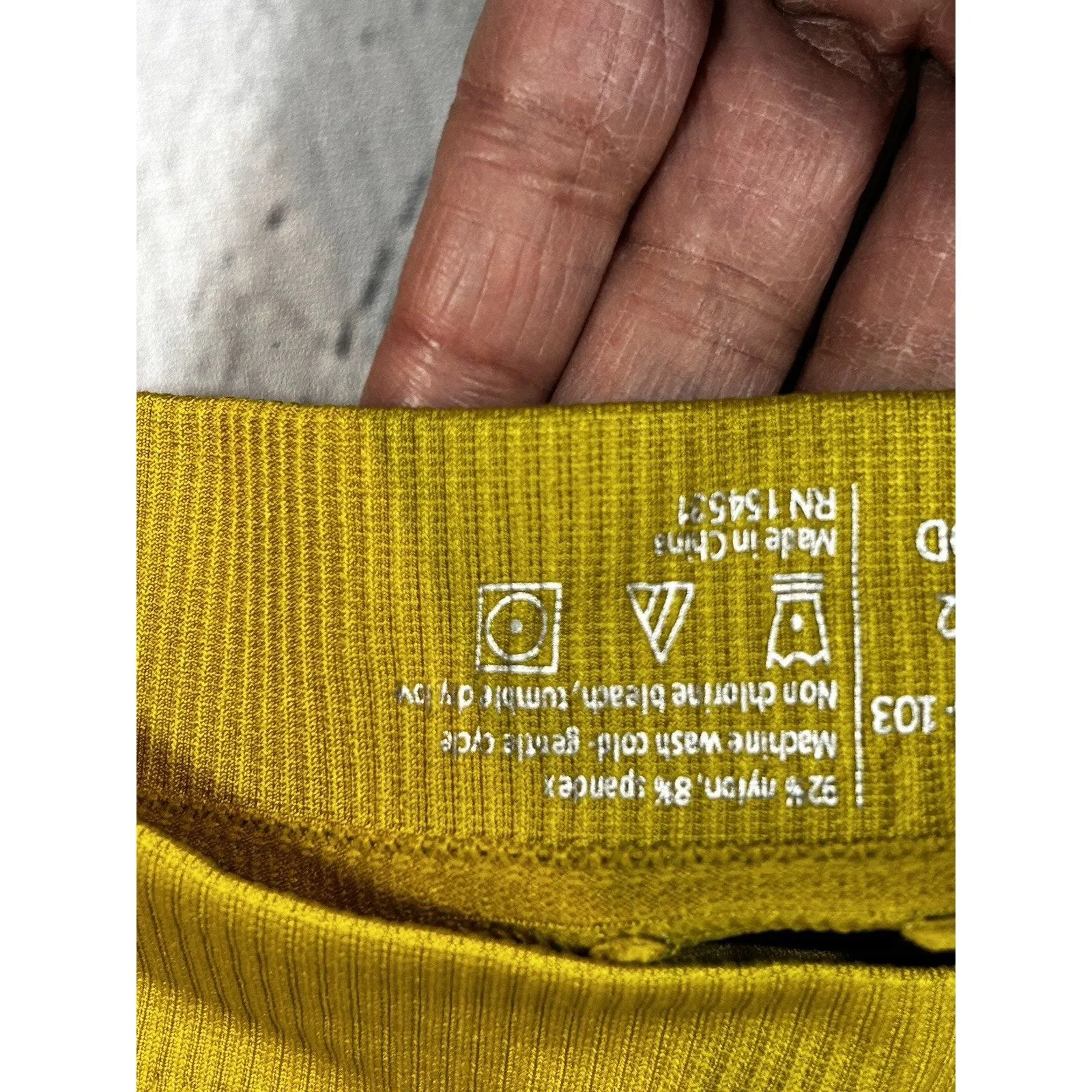 NWT Bra Bar Hug Strappy Bralette Golden Olive Size (28–32) C-DDD - Image 5