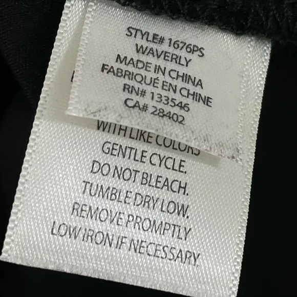 NWT Ecru Black Cropped‎ Pants with White Piping Size 2 - Image 7