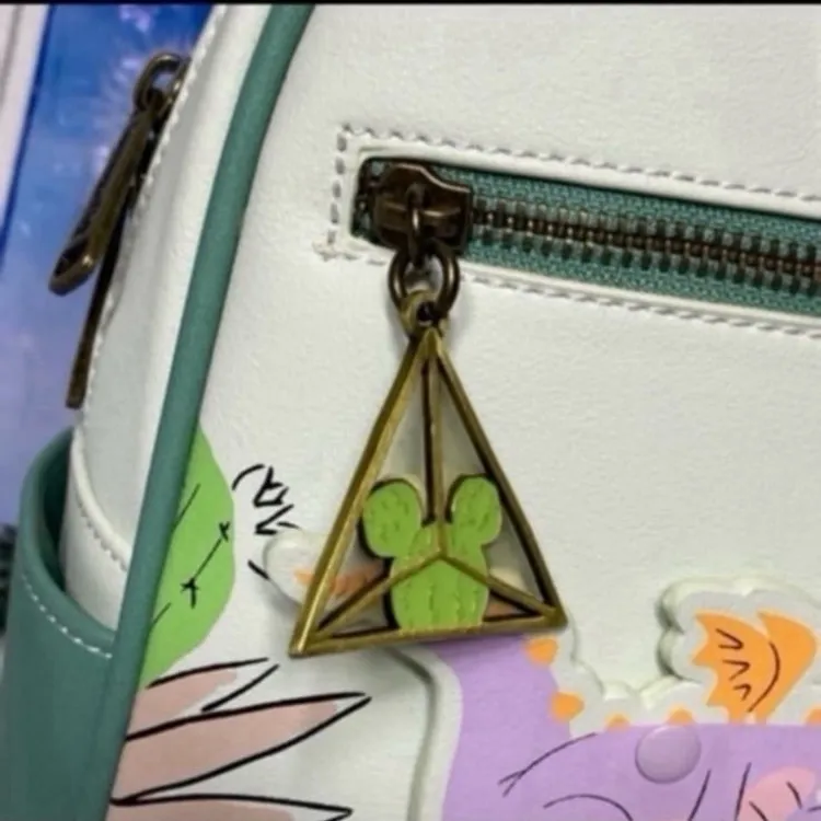Disney parks Epcot flower and garden festival Figment Loungefly mini backpack - Image 2