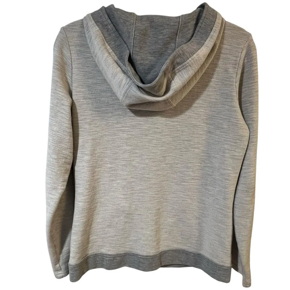 Kuhl Womens Jacket Size MEDIUM Gray Fleece Asymmetrical Gorpcore Outdoor Hiking - Image 3