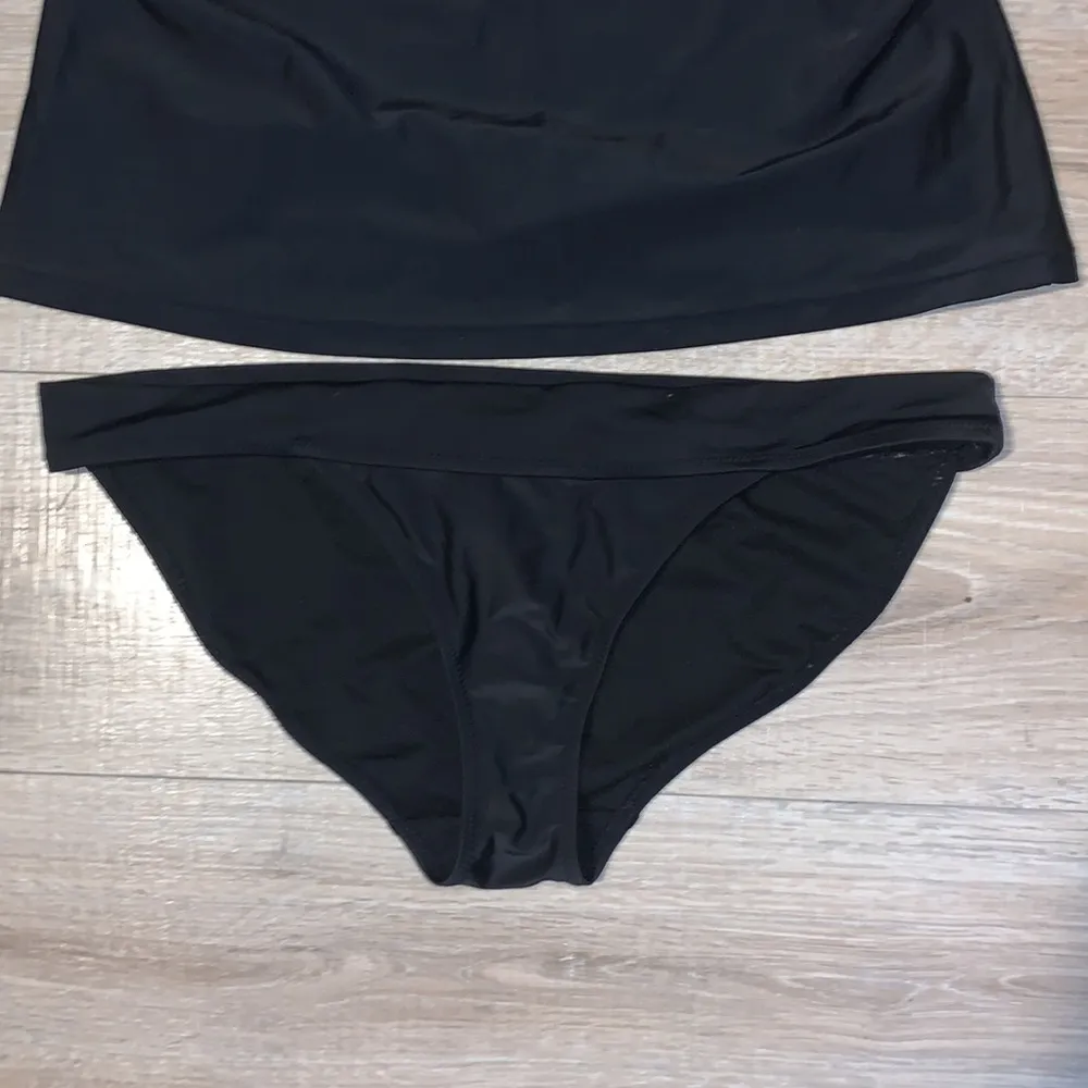 Old Navy maternity black tankini swim suit set - Image 3