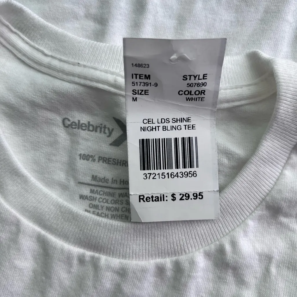 Celebrity White Women's T - Image 4