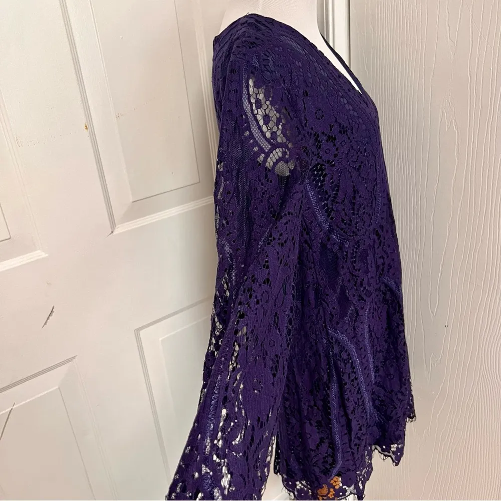 Francescas Lace Overlay Party Dress - Image 5