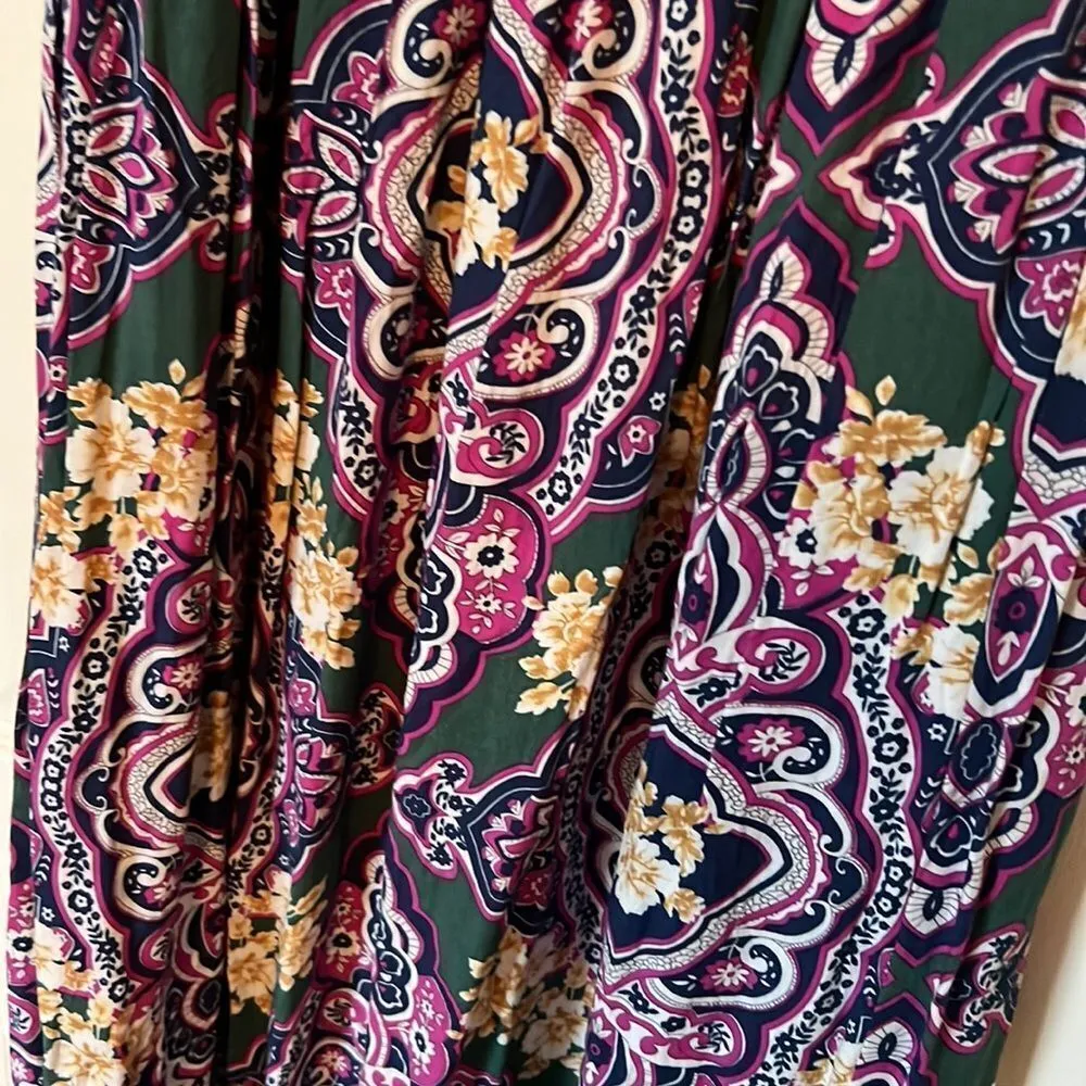 Poema medium colorful maxi dress - Image 5