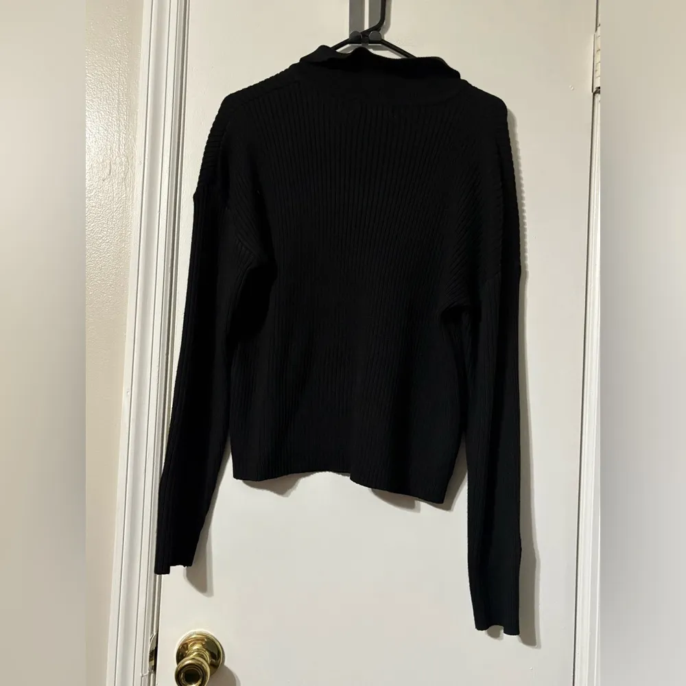 Daisy Street Purple black Butterfly Cardigan medium NWT - Image 5