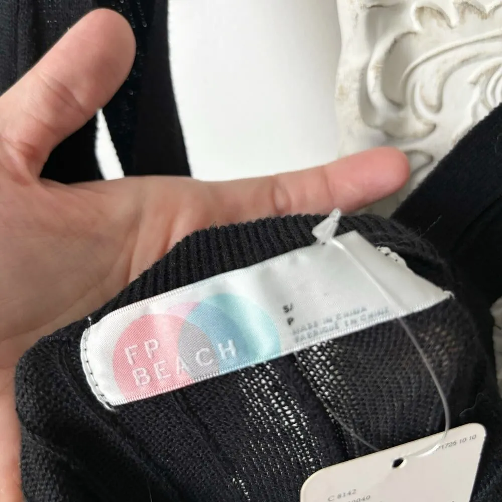 Free People Montecito Cable Knit Ribbed Jumpsuit - Image 3