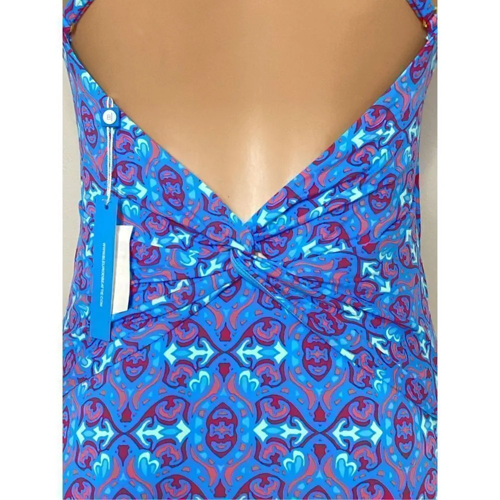 New. Bleu Rod Beattie twisted blue swimsuit. Retails $129. Size 10 - Image 7