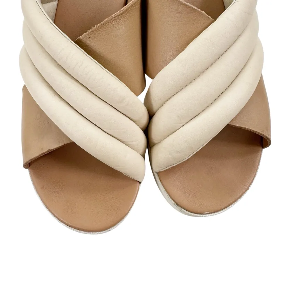 Sorel Women's Cameron Flatform Puff Mule Beige Cream Size 9.5 - Image 10