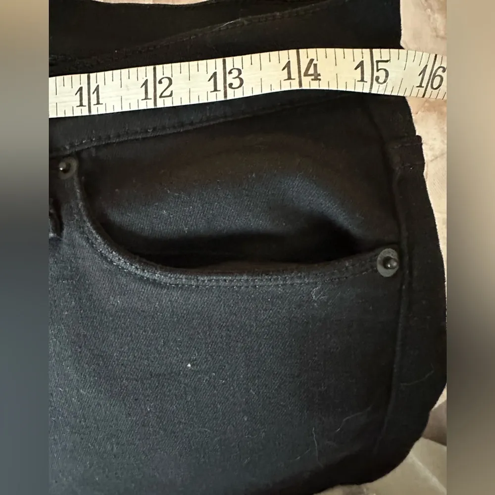 Hudson Jeans Nico Mid-Rise Super Skinny in Black Black - Image 10