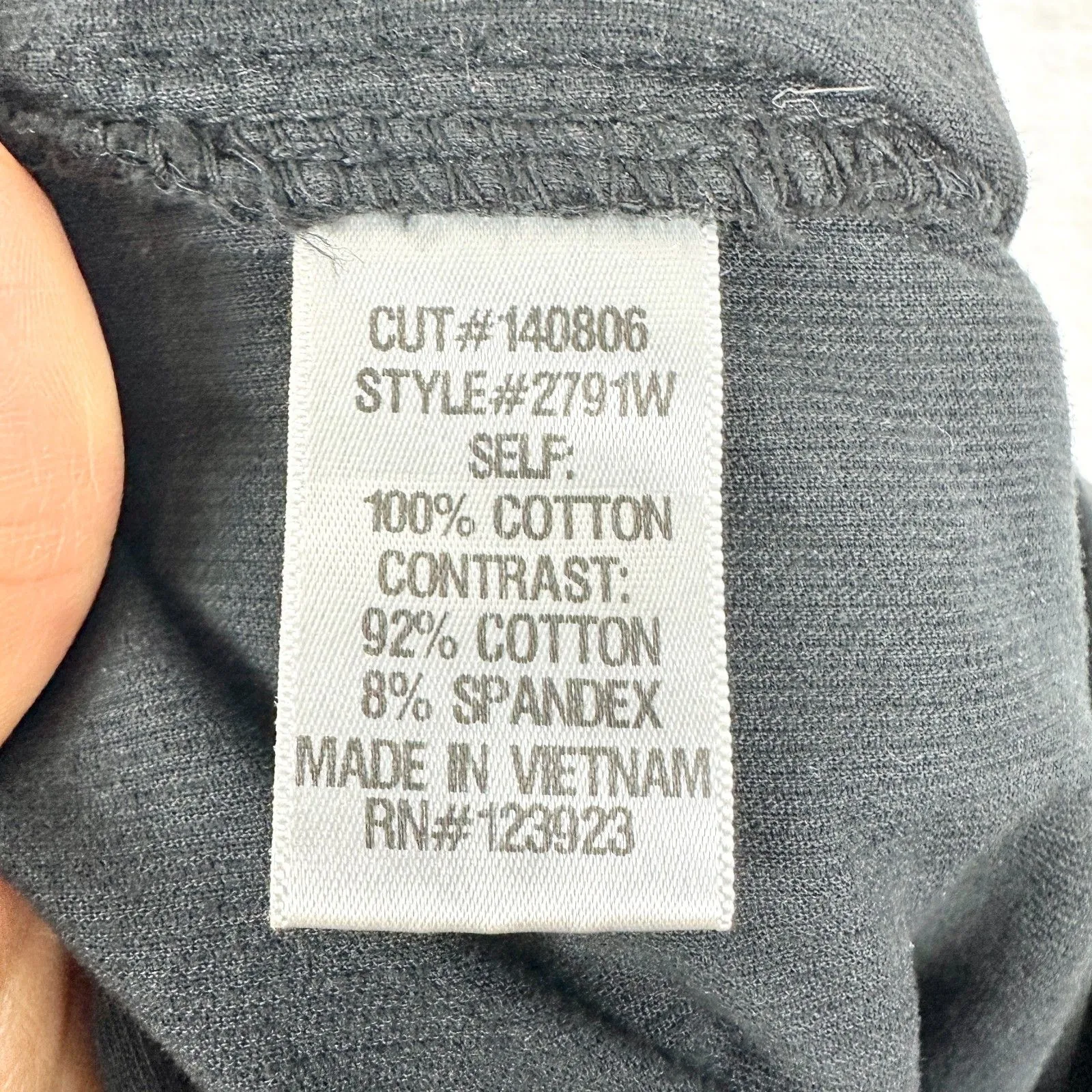 XCVI Wearables Tiered Wide Leg Palazzo Pant Size Medium Black Lagenlook Corduroy - Image 4