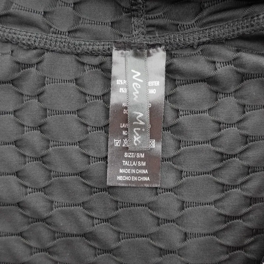 New Mix Black Stretchy Zip Up Hoodie to pair with BBL Leggings Jacket ONLY - Image 7