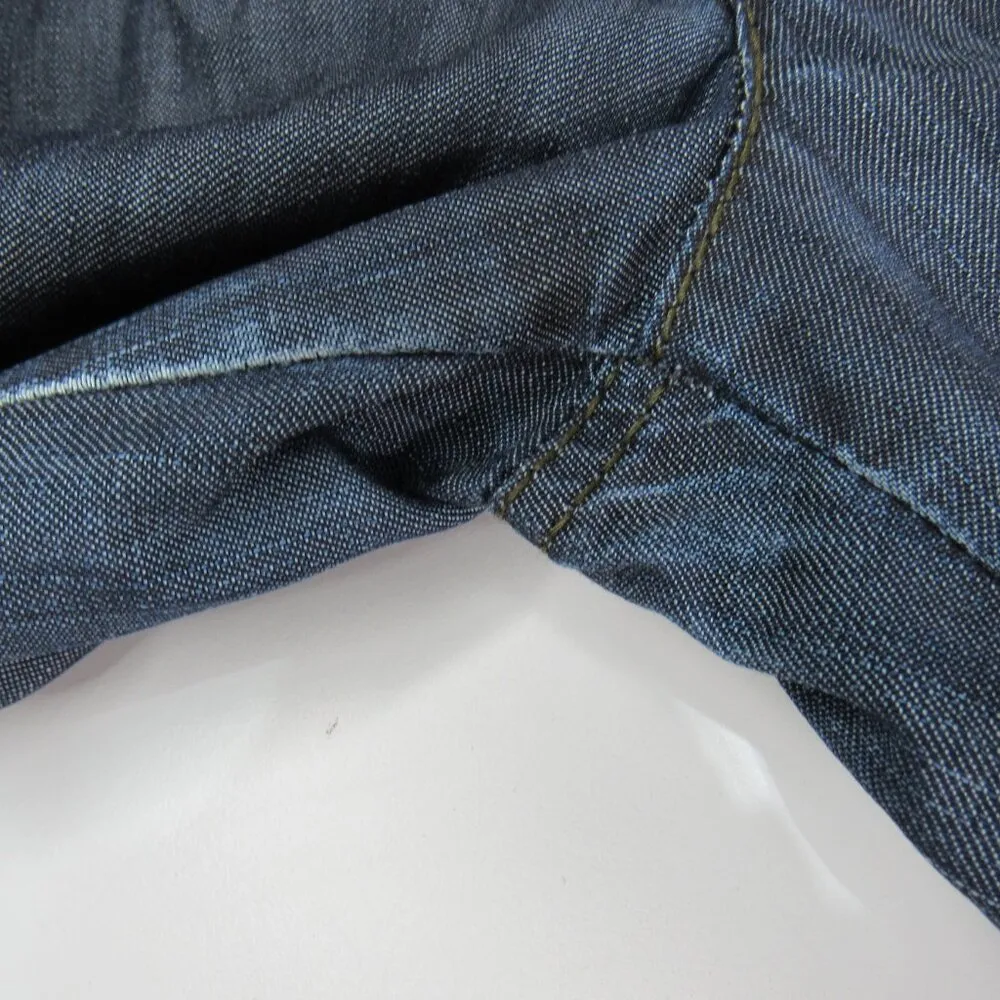 DKNY Jeans Skinny Dark Wash Y2K Denim Juniors 4R Straight leg - Image 9