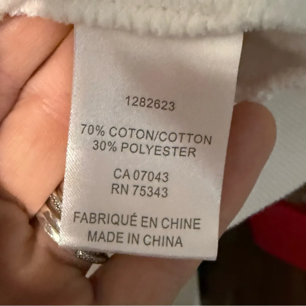 ✨Bailey/44 Embroidered Sleeve Sweatshirt — Size L - Image 5