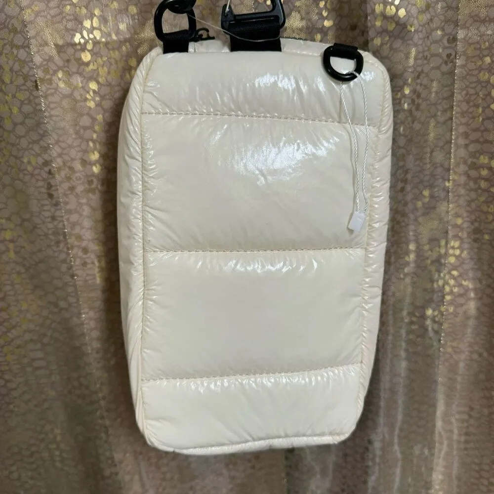 Free People Movement High Peak Convertible Crossbody Pouch Ivory Cream NEW - Image 3