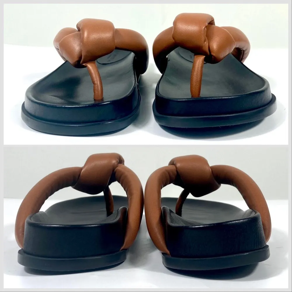 New York Bristol Flip Flop Sandals Copper Multi Size 36 EU NEW - Image 5