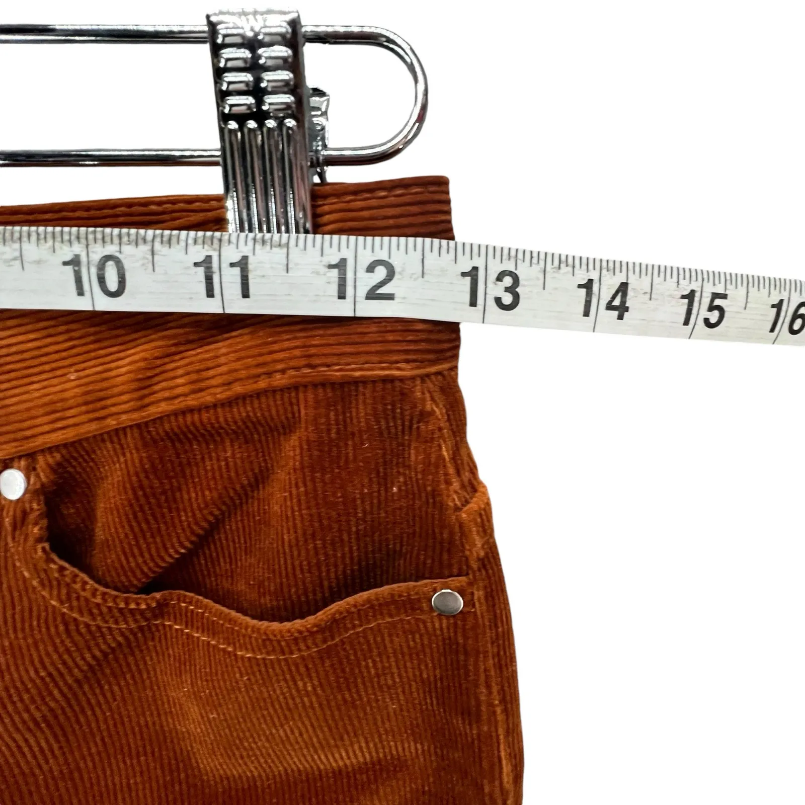 & Other Stories Pants Womens 2 Flare Corduroy Stretch Paris Atelier Kick Flare - Image 5