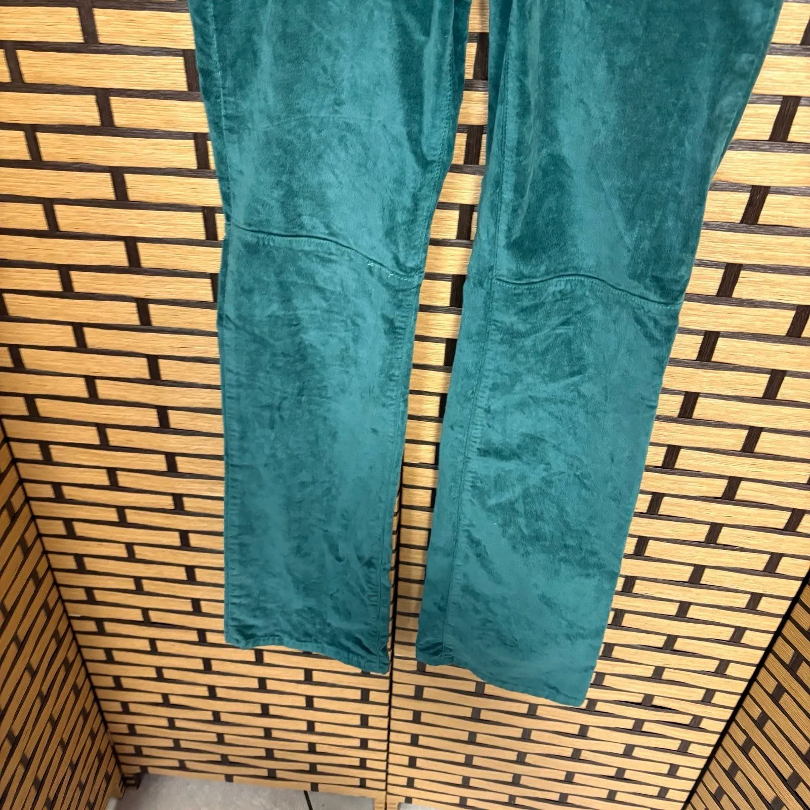 Revice Green Velvet Pants Size‎ 27 - Image 4