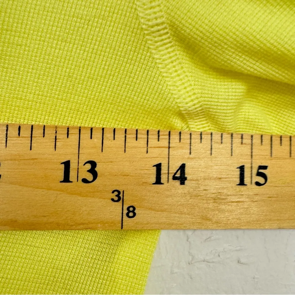 Patagonia Yellow Thermal Base Layer Tee Shirt Womens XS Capilene Long Sleeve - Image 6