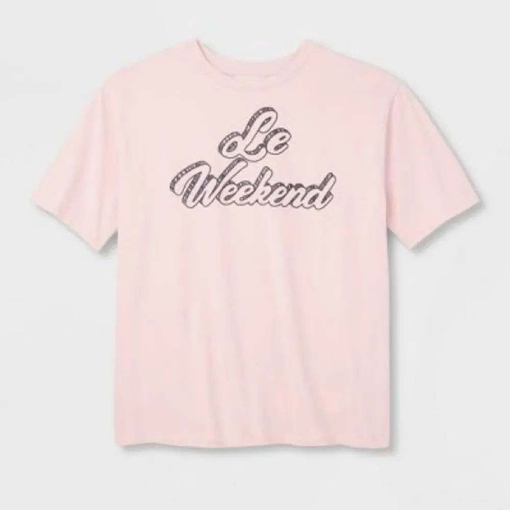 Universal Thread Le Weekend Short Sleeve Graphic T-Shirt - Size XXL - Pink - NWT - Image 9