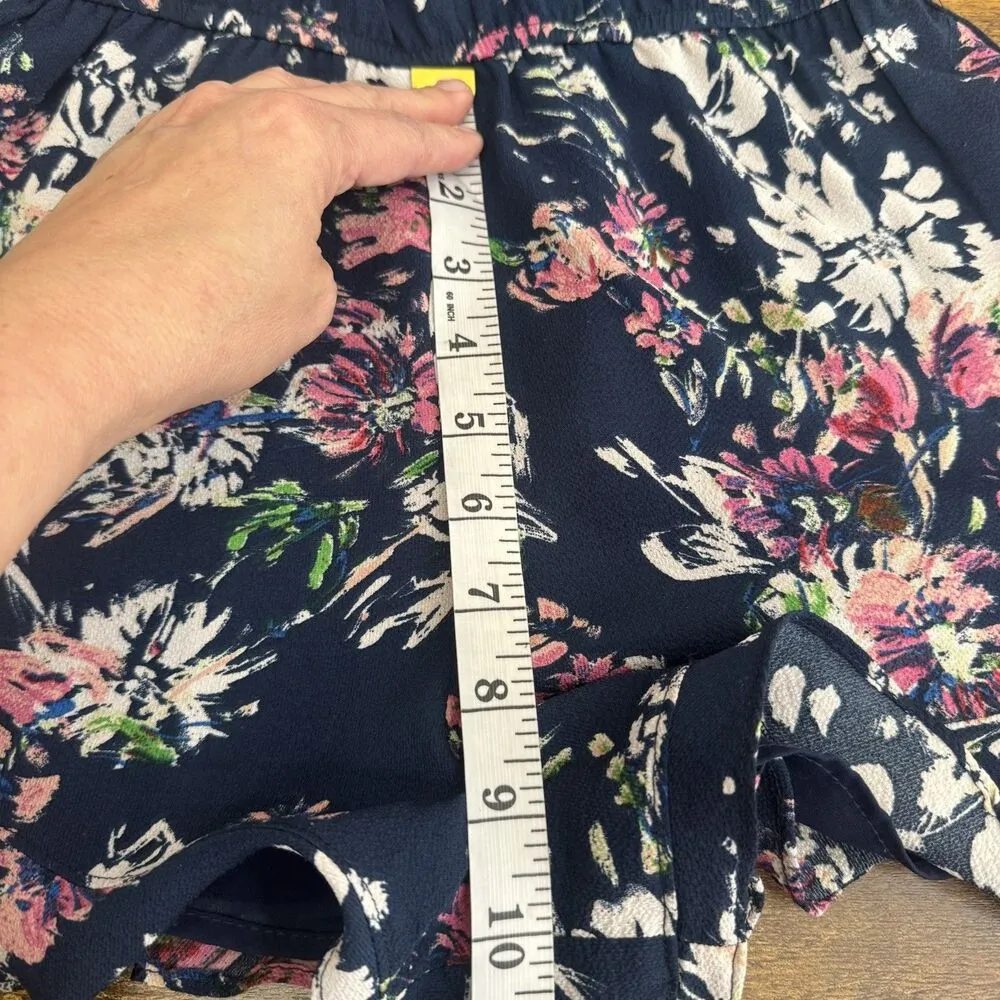 Design Lab Lord & Taylor Womens Romper Small Floral Vacation Beach Resort Boho - Image 13