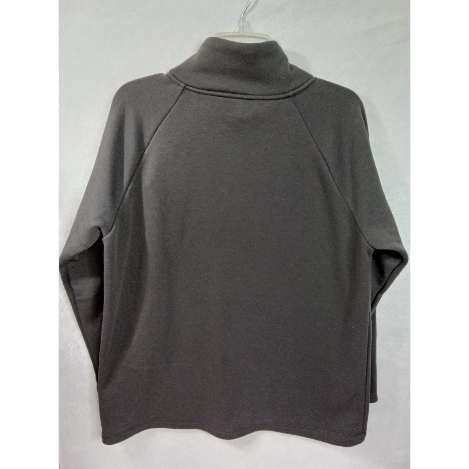 MTA Sport‎ women's large gray pullover long sleeve workout - Image 9