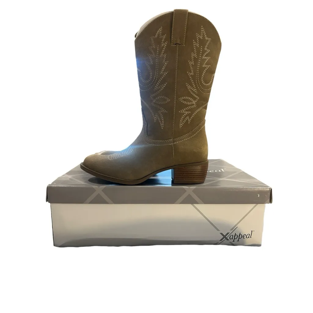 XAPPEAL Boots WOMENS TWAIN WESTERN BOOT 304661 NEW IN BOX Brown Size 6 - Image 2