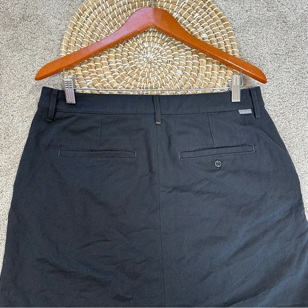 Icebreaker Women’s Berlin Merino Wool Cotton Mini Skirt Outdoor in Black 32 - Image 9