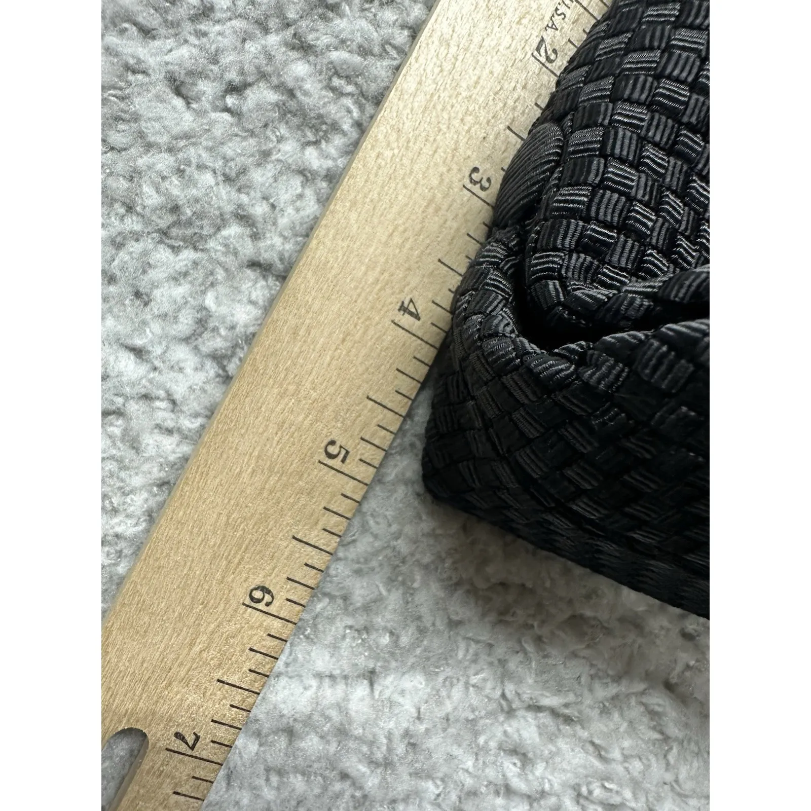 The‎ SAK Womens BlackWoven Clutch Handbag Shoulder Purse Excellent Condition - Image 16