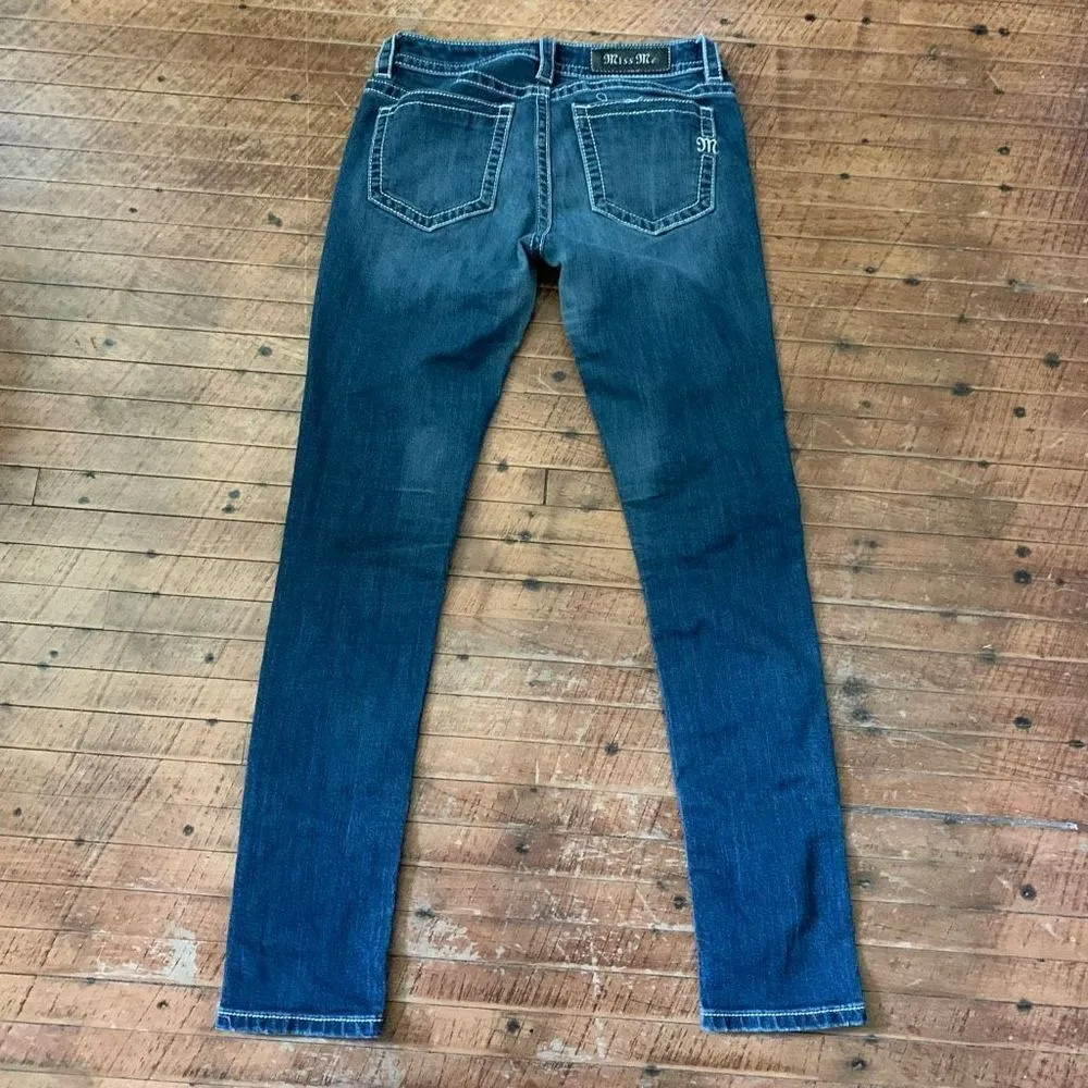 Miss Me western embroidered 28 festival cowboycore skinny jeans - Image 2