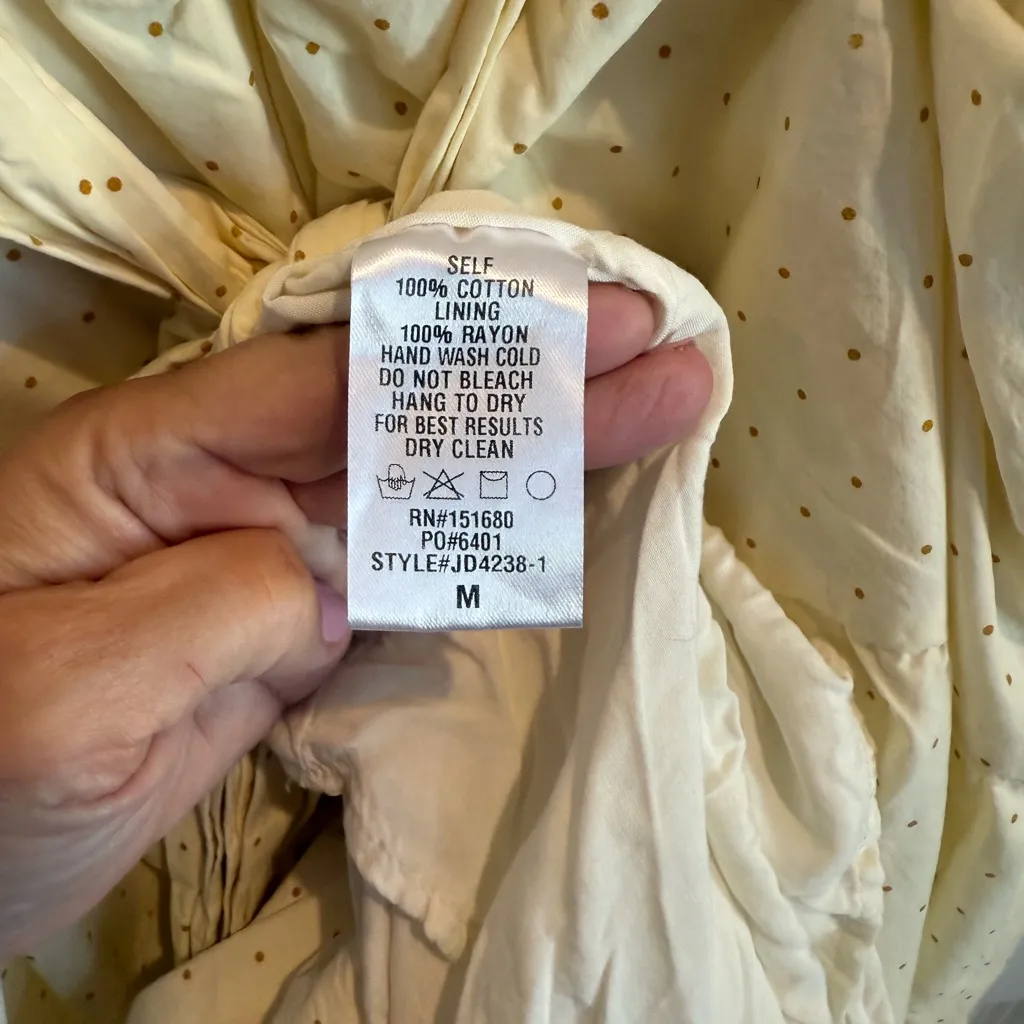 Storia Cream Maxi Tiered Skirt - Image 5