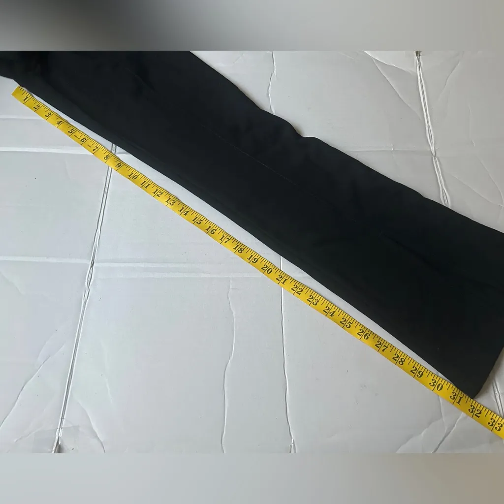 NWT SAM EDELMAN Women’s Joey Pants Pull on Flare Black Size Medium - Image 10