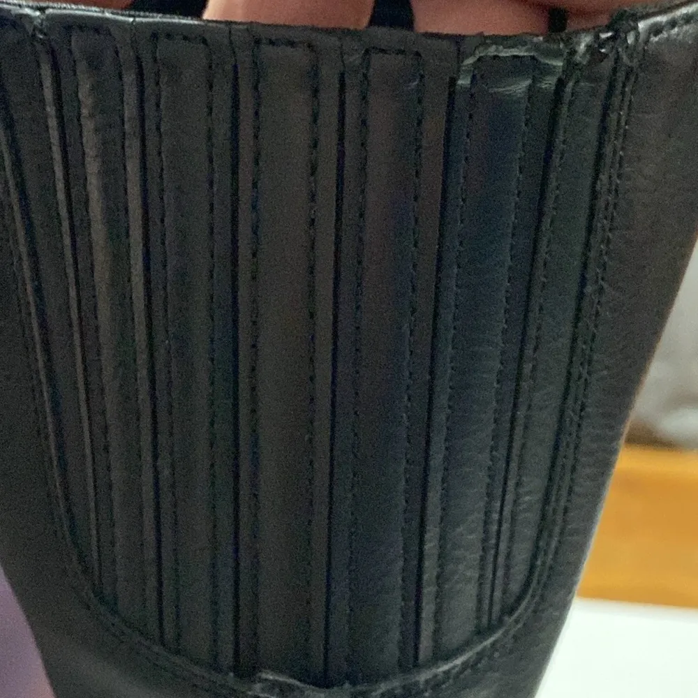 CLIFFS WO SIZE 9 Faux leather Black Knee - Image 8