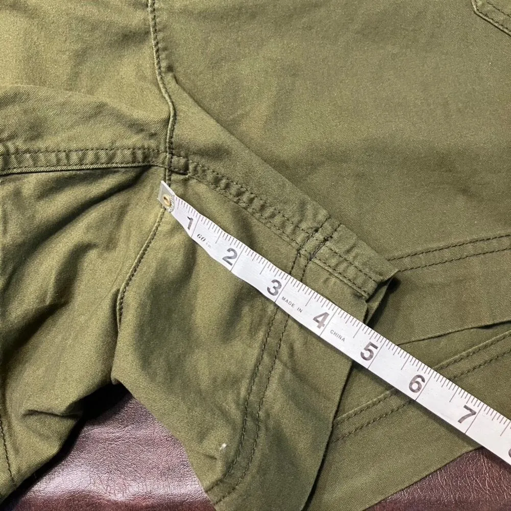 Old Navy OG Chino Short Womens 3x New Green Classic Spring Summer Beach Vacation - Image 15