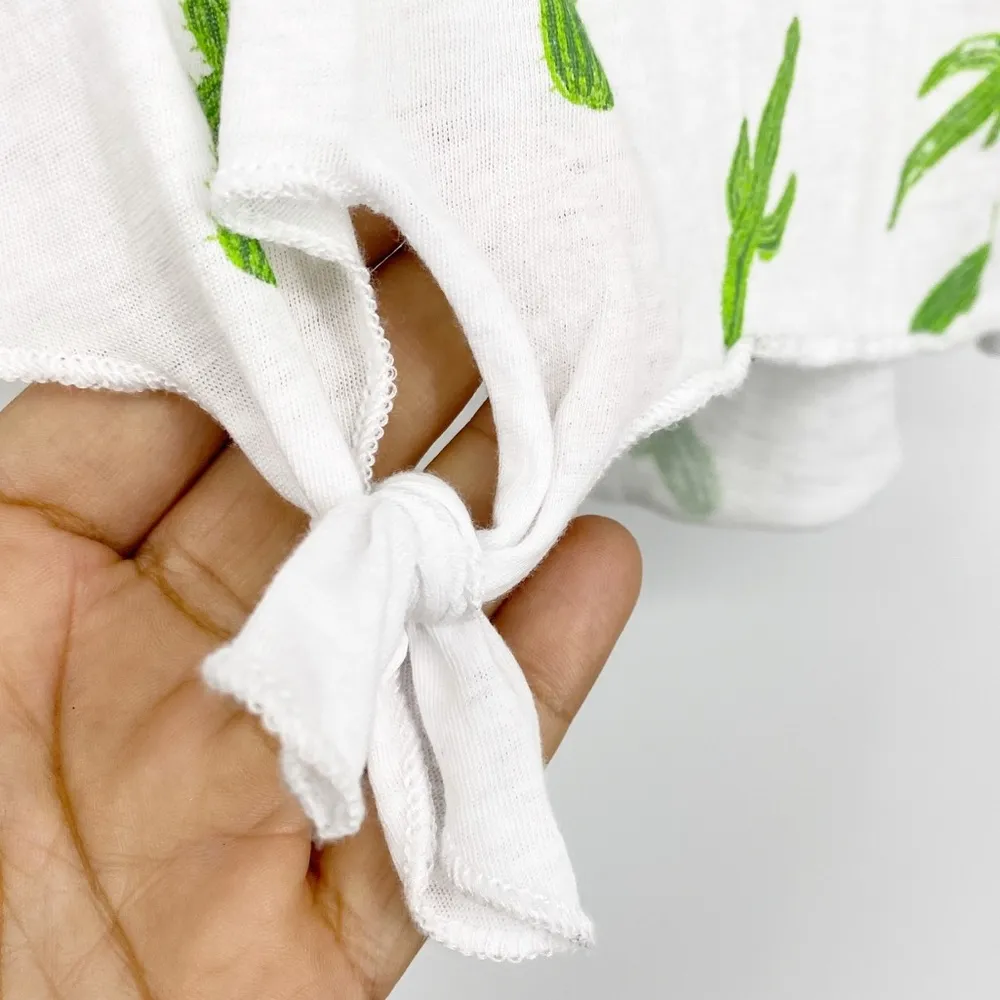 Chaser Cactus Tank Top Tie Front NWT Sz XS - Image 5