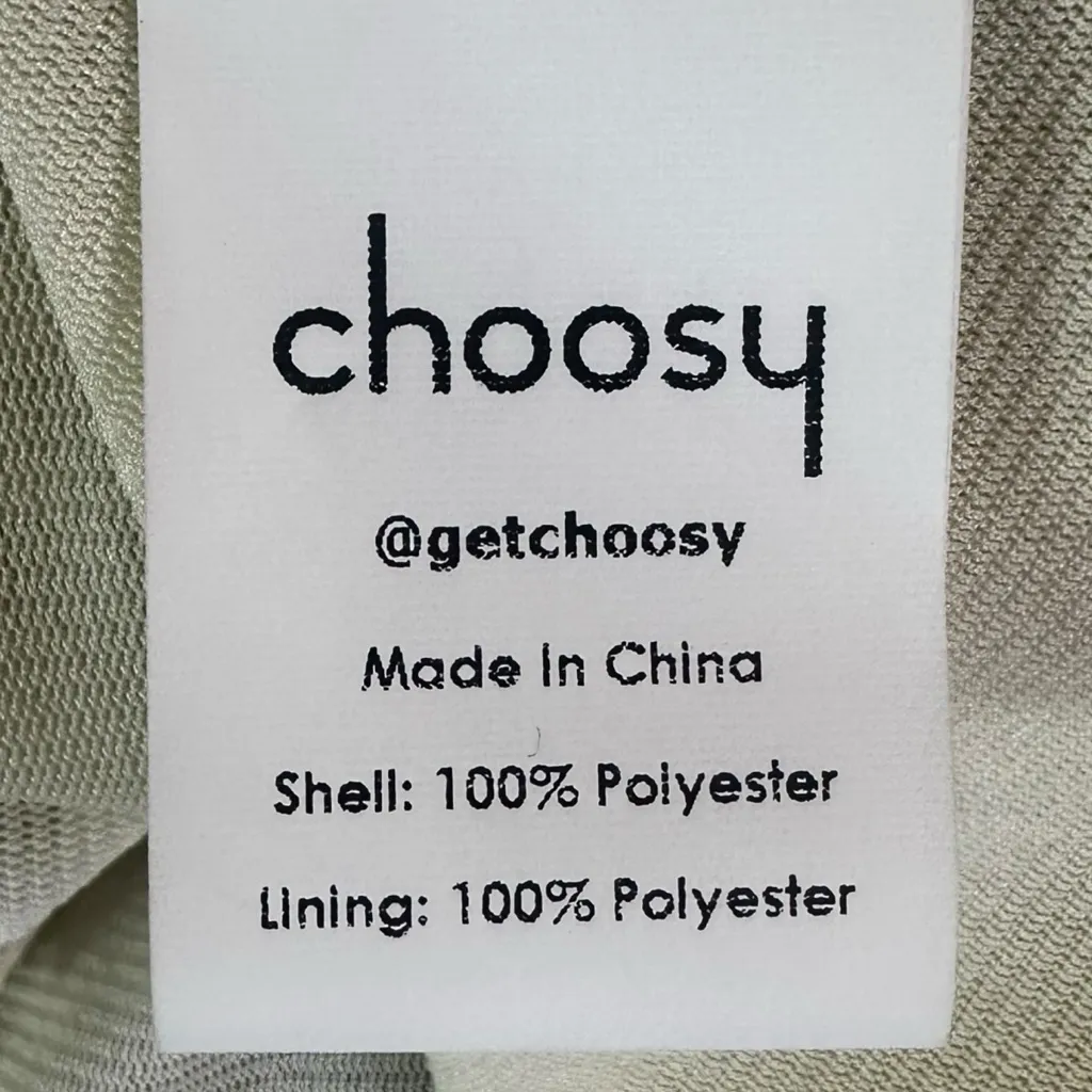 Choosy Ethereal Dainty Tiered Asymmetrical Ruffle Midi Dress Muted Floral Size 4 Gray - Image 8