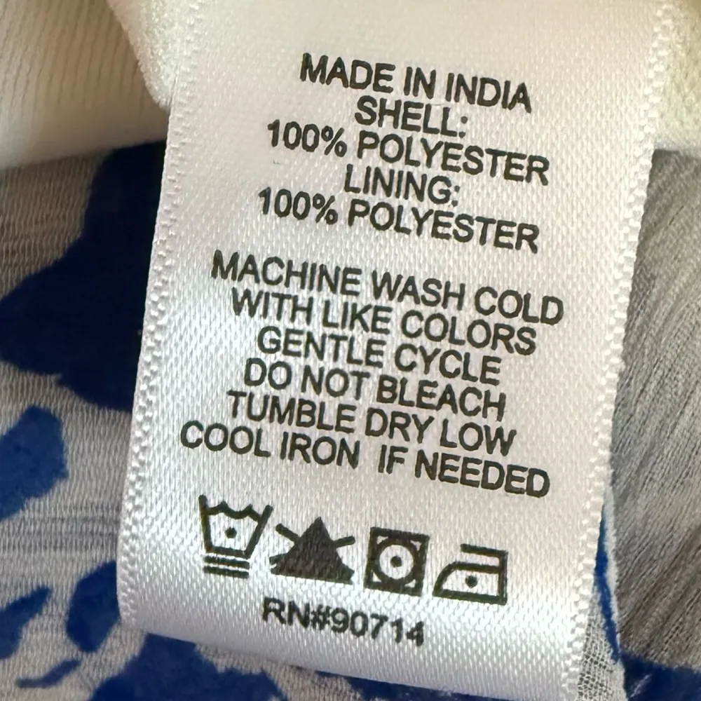 1.State Women's Printed Halter Open-Back Maxi Dress Marine Blue Sz S NWT - Image 8