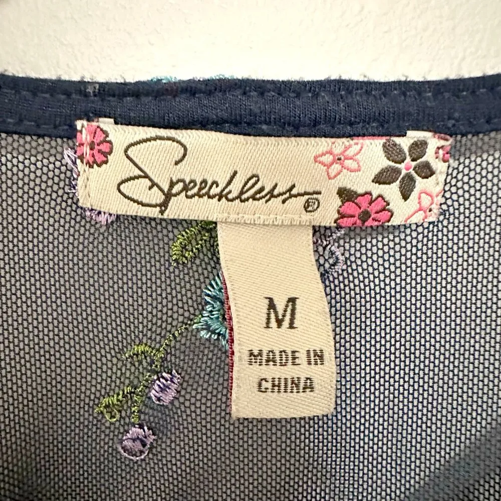Speechless Sheer Floral Top - Image 5