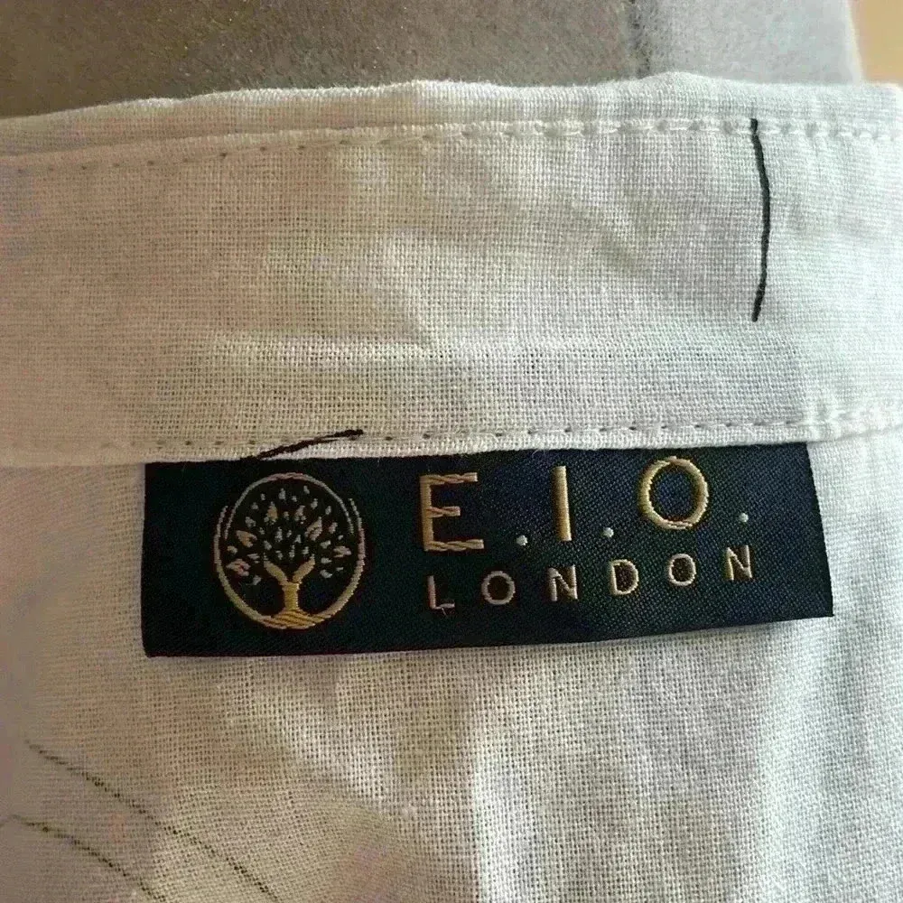 Ladies funky abstract faces‎ Print shirts women sketch print blouse casual shirt White Size undefined - Image 7