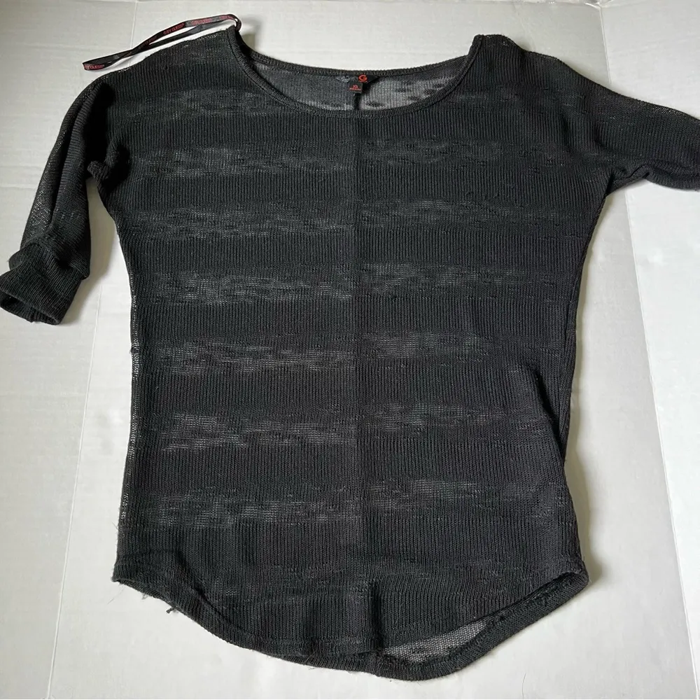 G by Guess Sheer sweater Black size xs - Image 4