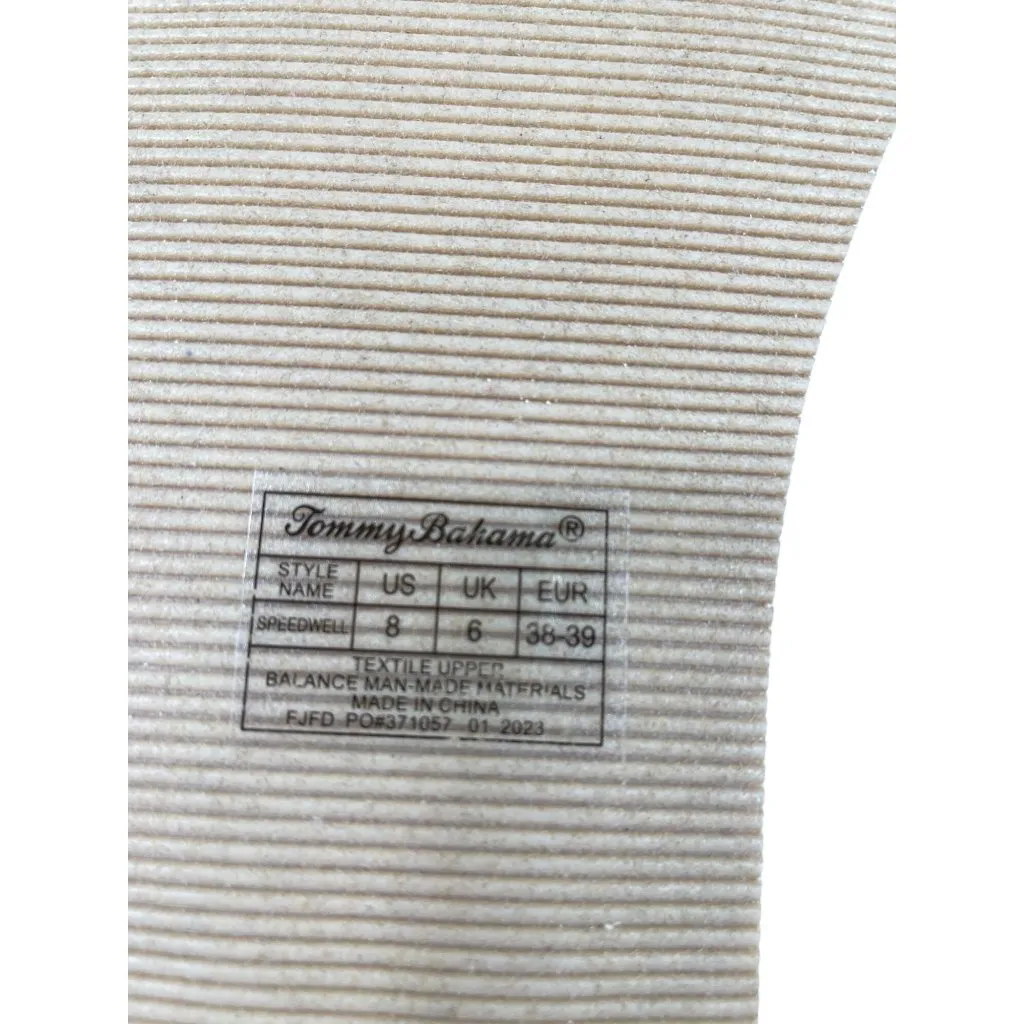 Tommy Bahama Womens Blue Slip-On Thong Sandals Size 8 SKU 8568 - Image 11