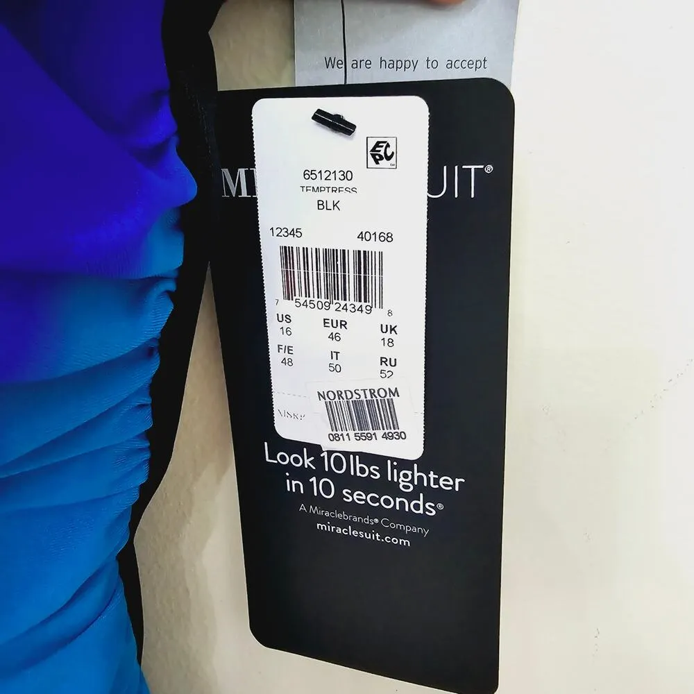 New Miraclesuit Temptress Gulf Stream Ombre Tummy Control One-Piece Swimsuit 16 - Image 7