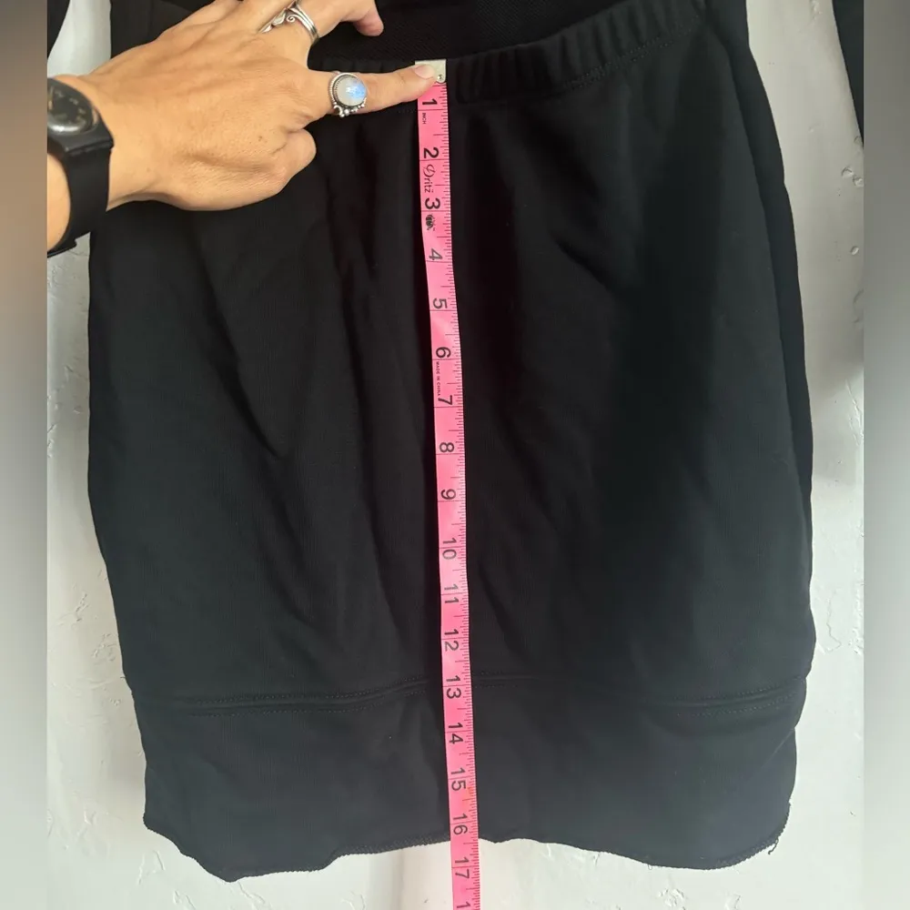 NAKED WARDROBE SWEATER DRESS SWEATSHIRT SZ SMALL EUC MINI DRESS BACK CUTOUT - Image 9