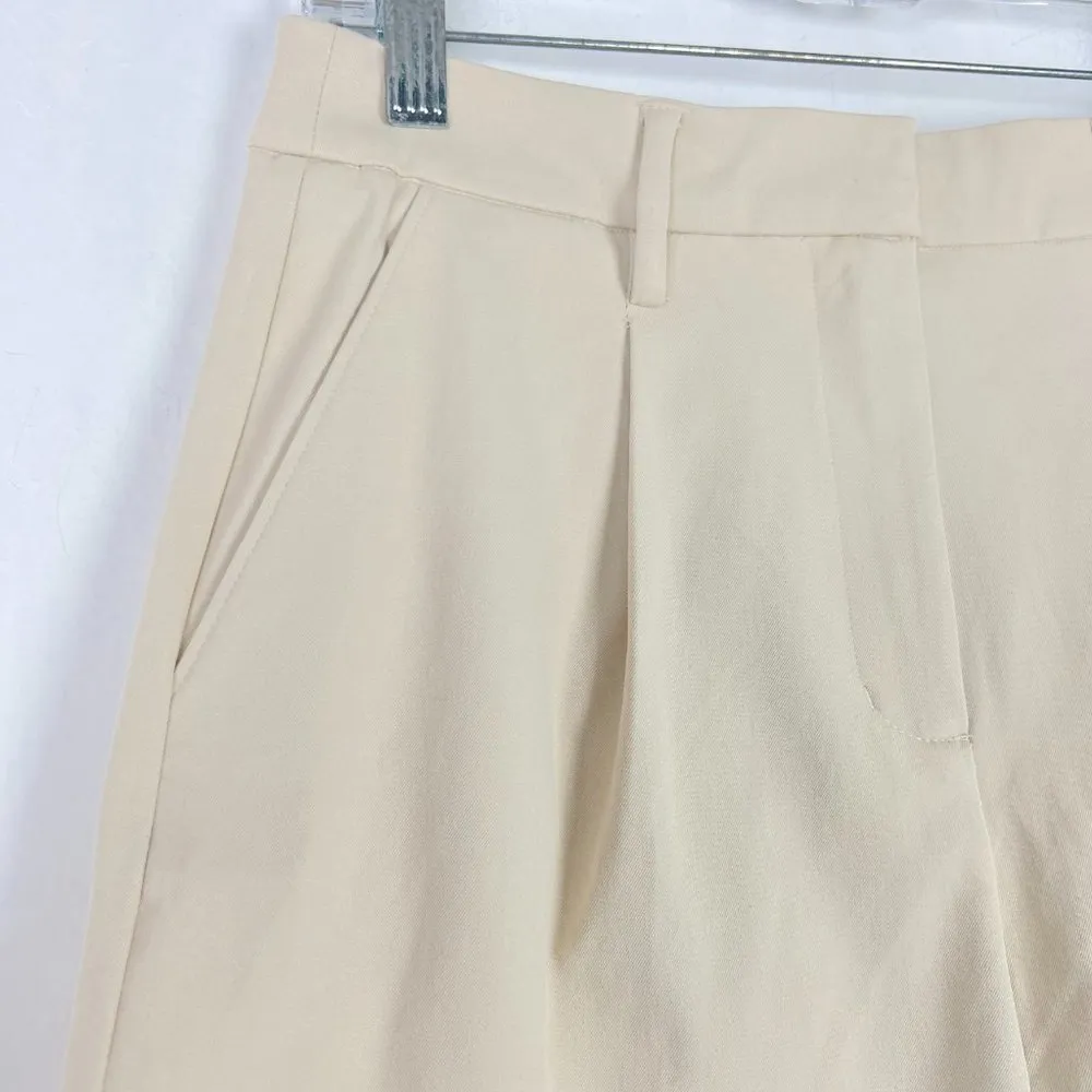 NWT Stitch Fix 41 Hawthorn Becca High Rise Pleated Shorts Size 8 NEW - Image 3