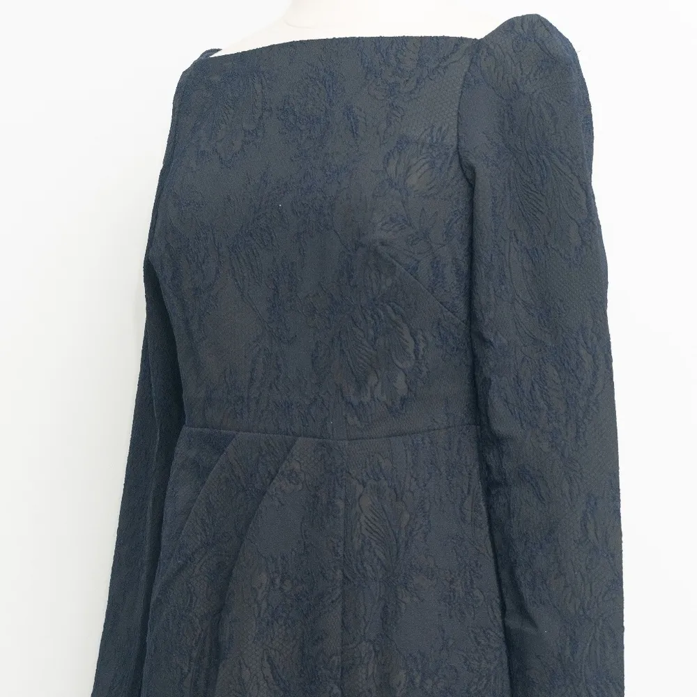 Kay Unger . New! Jude Jacquard Column Gown. - Image 12