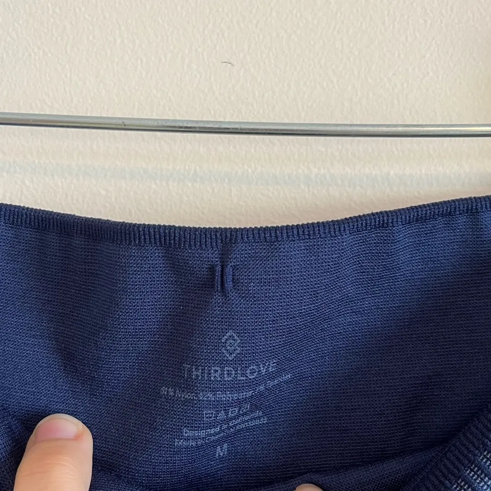 Thirdlove Flex Seamless Leggings- Blue- Size Medium - Image 7